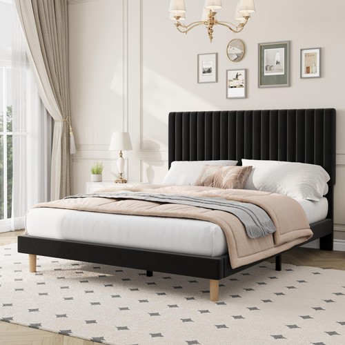King size bed frame with - 💎king,