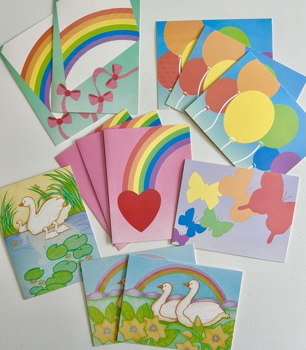 Vtg lot current rainbows - vtg,