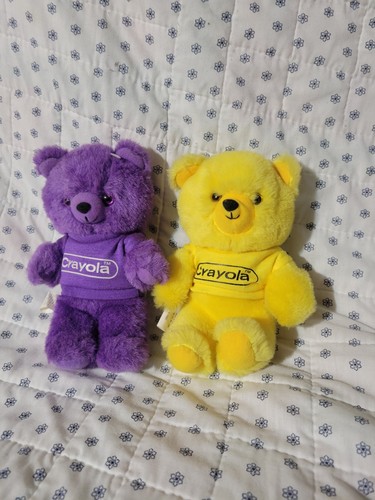 Two crayola plush - two, 1986