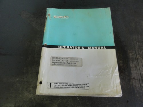 Kobelco sk290 - kobelco, sk290(lc)-vi