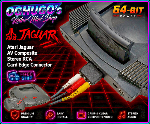 Atari jaguar composite - av,
