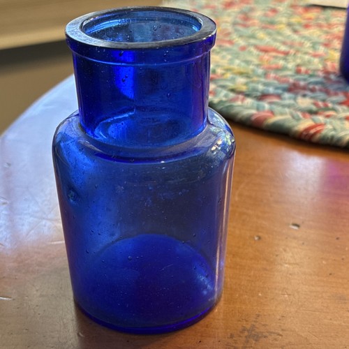 Antique cobalt blue glass - antique,