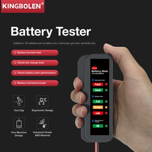 Battery load tester 12v - battery, car