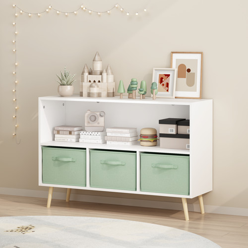 Kids bookcase with - bookcase, 3