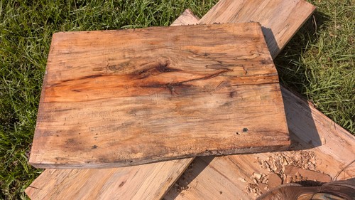 Unfinished spalted live edge - unfinished,