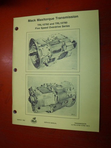 1982 mack five speed - mack,