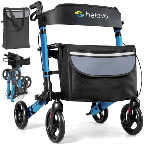 Aluminum rollator walker - aluminum,