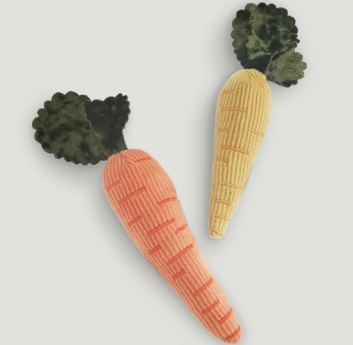 Baby carrots cat toy - baby, set