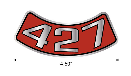 New 427 air cleaner - 4.5",