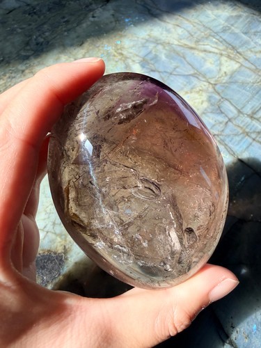 Enhydro smoky amethyst - enhydro,