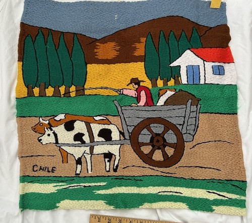 Finished vintage needlepoint - finished,