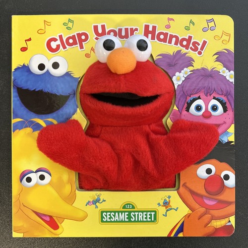 Sesame street puppet elmo clap - sesame,