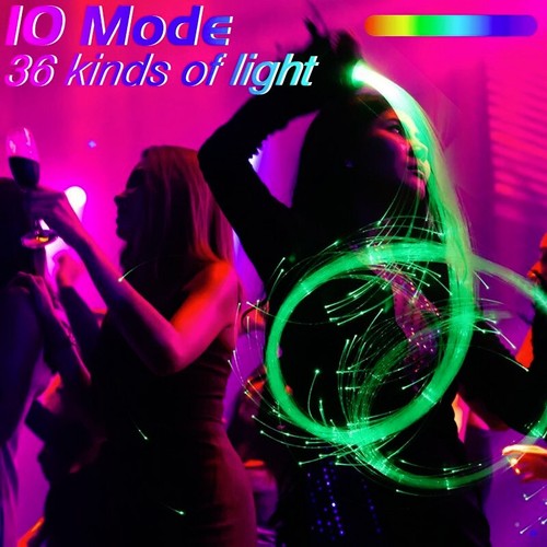 Led fiber optic whip 360 - led,
