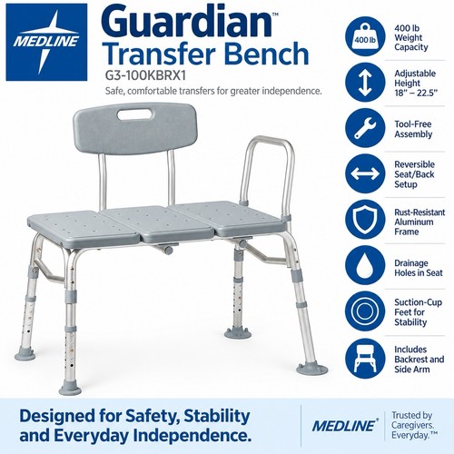 Transfer bench for bathtubs - bench,