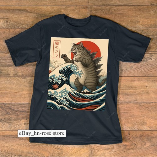 Funny kaiju catzilla shirt - funny, t-shirt