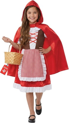 Girls little red - red, riding