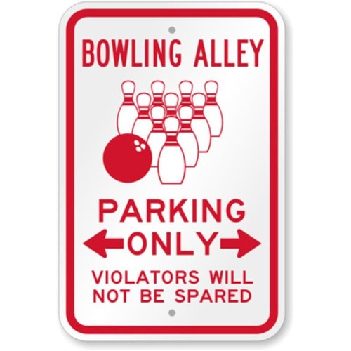 Bowling alley parking aluminum - parking,