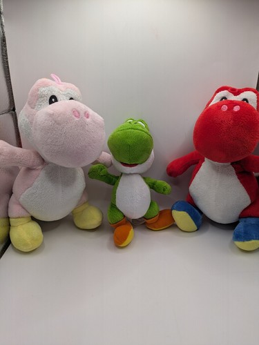 Red pink green - green, yoshi