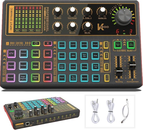 Sound mixer board led light - sound,