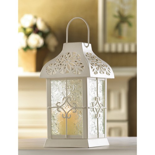 Gazebo daisy candle lantern - gazebo,