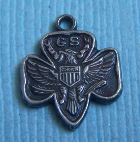 Vintage trefoil girl - vintage, scouts