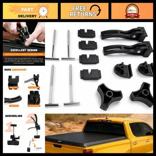 Tonneau cover clamp - cover, for