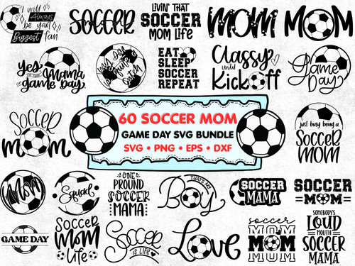 Soccer mom svg bundle game - soccer,