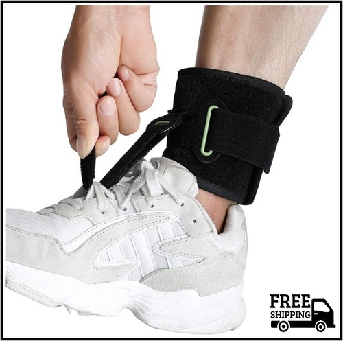 Adjustable drop foot - foot, brace