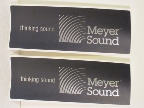 Meyer sound sticker - meyer,