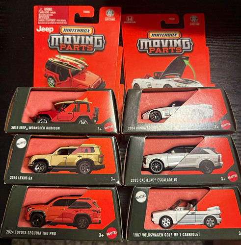 Matchbox moving parts 64 - parts, 1/64