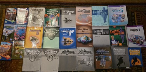 Abeka 5th grade curriculum lot - 5th,