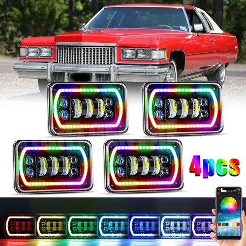 4pcs 4x6 rgb led - rgb,