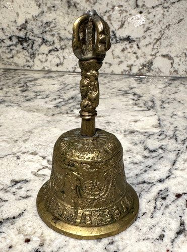 Tibetan vintage brass buddhist - tibetan,