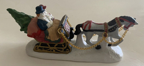 Handpainted porcelain carriage - handpainted,