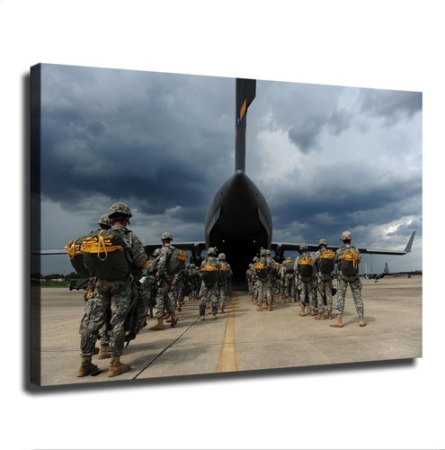 82nd airborne poster - airborne, c-17