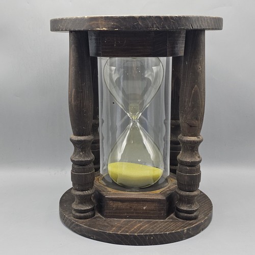 Vintage time out wooden - "time,