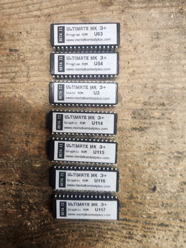 Ultimate mortal kombat pcb - mortal,