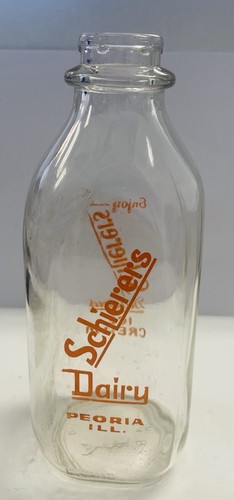 Schierers vintage dairy quart - vintage,