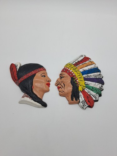 Native american pair chief - pair,