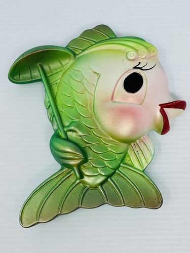 Vintage mrs fish chalkware - vintage,