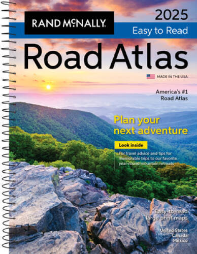 Rand mcnally 2025 easy read - 2025, easy-to-read