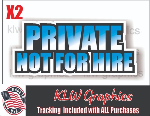 Private not for hire - private,