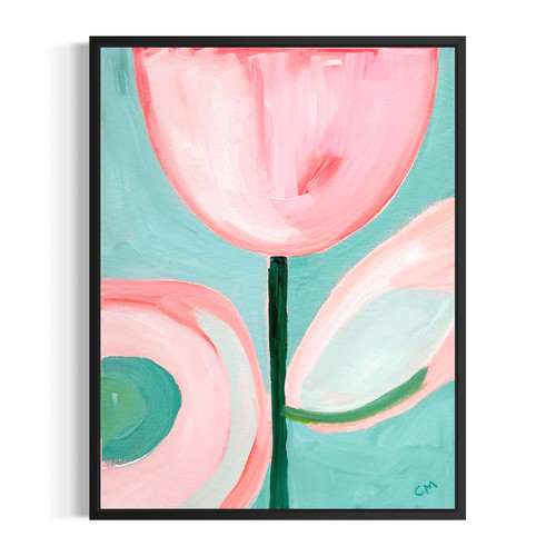 Original abstract botanical - original,