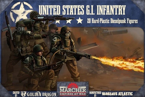 Marcher united states infantry - united,