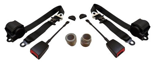 Point black seat belts pair - 3,