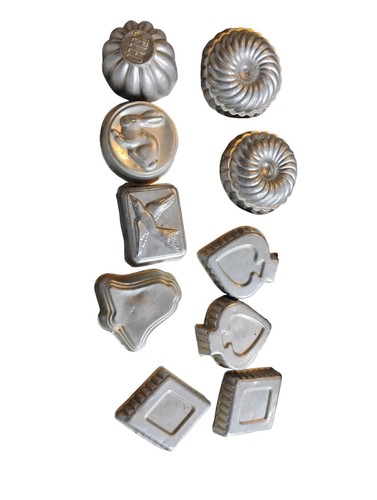 Vintage aluminum baking - aluminum,