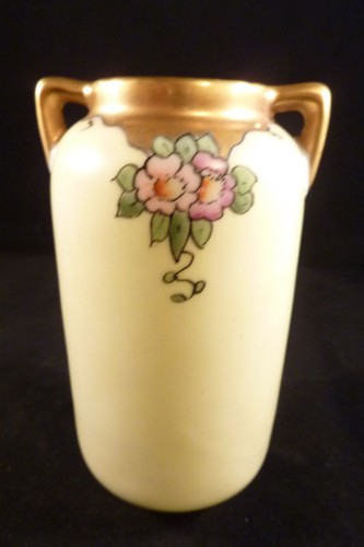 Vintage antique vase - vintage, gold