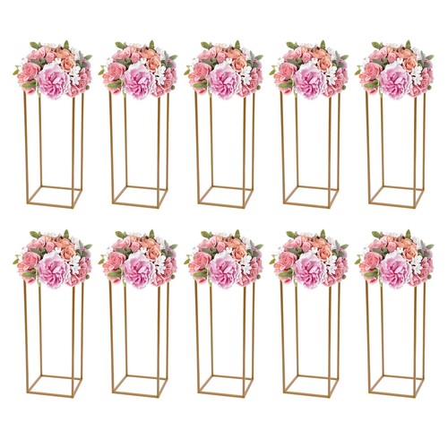 10pcs gold wedding flower - 10pcs,