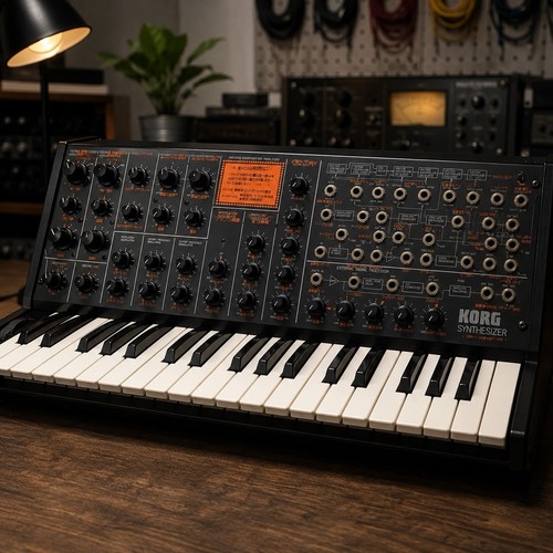 Korg analog synthesizer - korg, ms-20