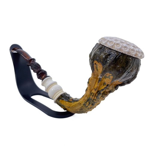 Handmade calabash pipe - handmade,